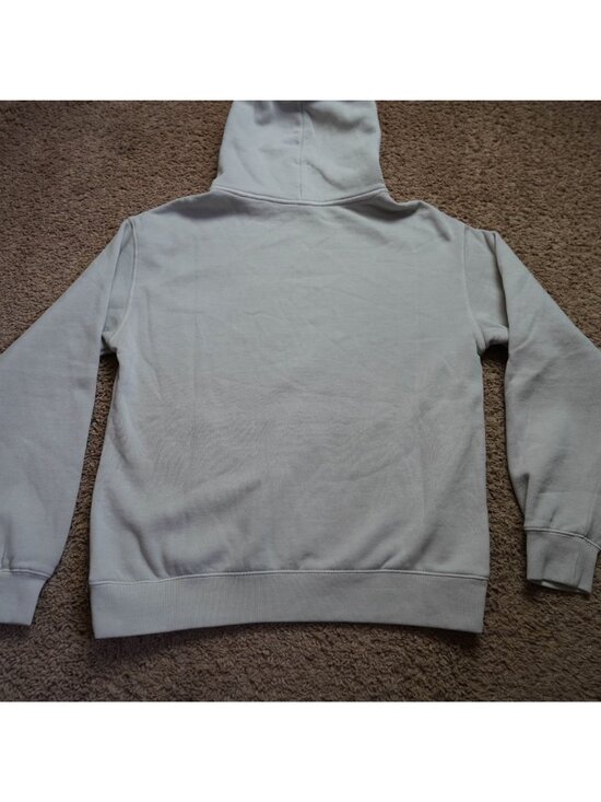 AS Colour Hoodie Mens S Beige FUD Embroidered Faded Relax Pullover Streetwear - Picture 8 of 9